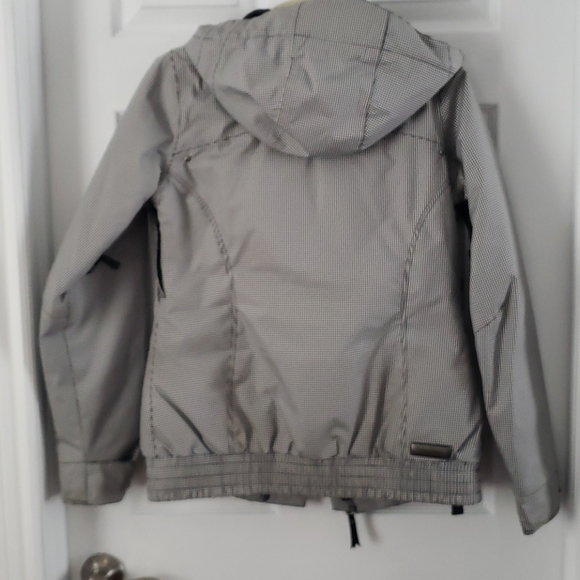 Burton ski jacket women's small- b&w checkered - Picture 6 of 9